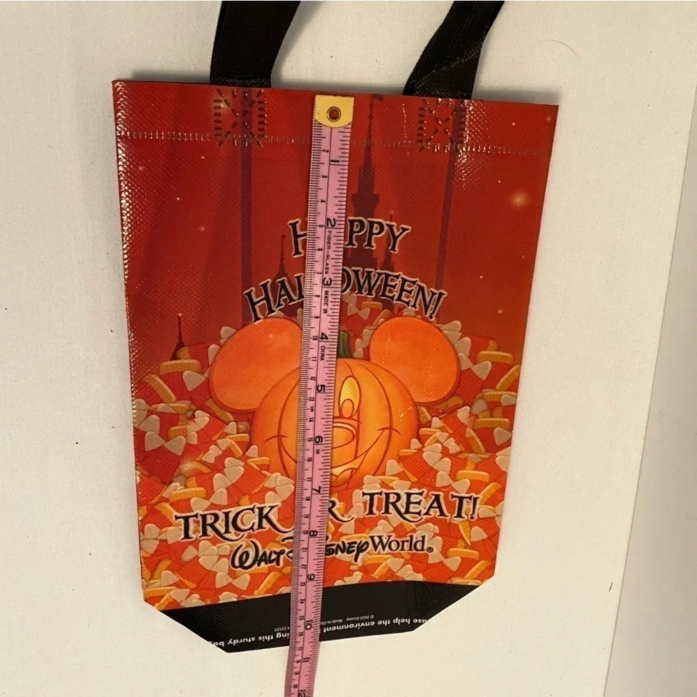 Walt Disney World Mickey's Halloween Party Small Trick Or Treat Bags Set of 4